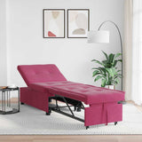 vidaXL Slaapbank Blauw 194 x 67 x 82 cm Fluweel