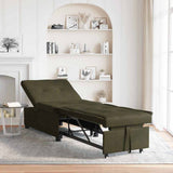 vidaXL Sofa Bed Brown 194 x 67 x 82 cm Huahua Fabric