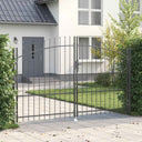 vidaXL Porte d'entrée double avec tête de lit 299,5x149,5 cm