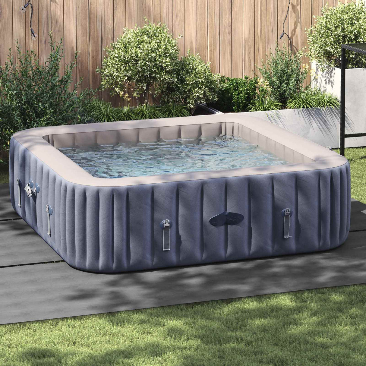 vidaXL Pond Liner 274 x 274 x 0.1 cm Square Non-woven Fabric