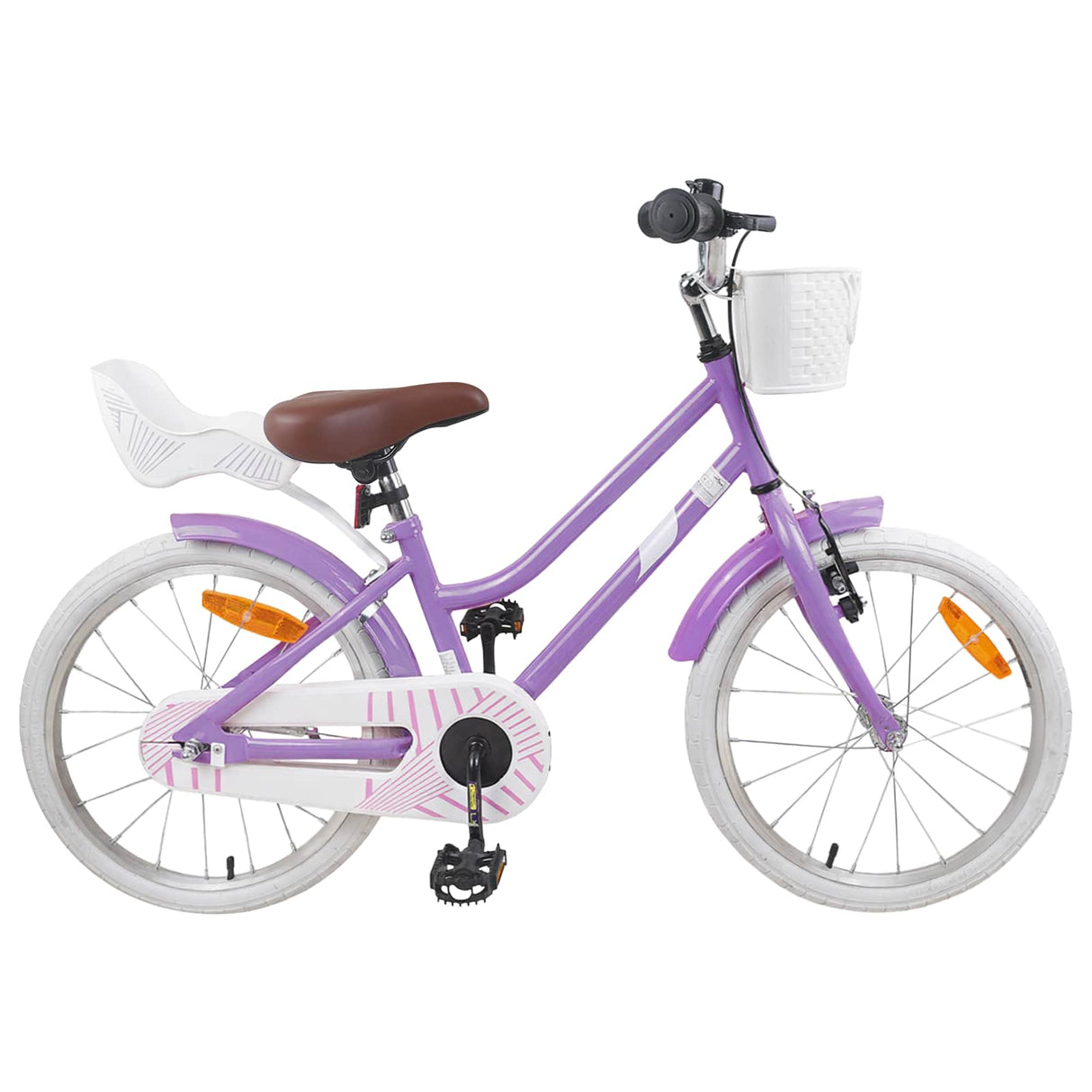 vidaXL Kinderfiets 12 Inch voor 2-4 jaar oud Paars