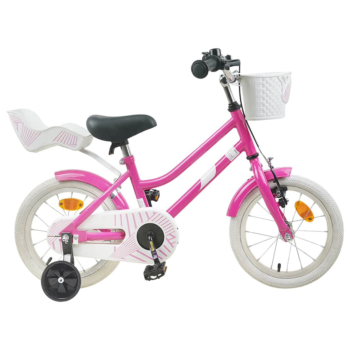vidaXL Kinderfiets 12 Inch voor 2-4 jaar oud Paars