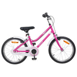 vidaXL Kinderfiets 12 Inch voor 2-4 jaar oud Roze Wit