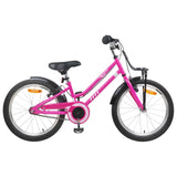 vidaXL Kinderfiets 12 Inch voor 2-4 jaar oud Roze en Zwart
