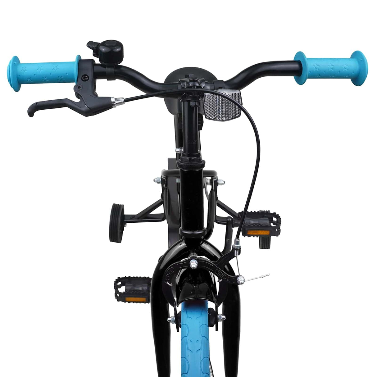 vidaXL Kinderfiets 16 Inch voor 4-6 jaar oud Zwart