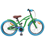 vidaXL Kinderfiets 16 Inch voor 4-6 jaar oud Zwart