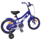 vidaXL Kinderfiets 12 Inch voor 2-4 jaar oud Donkerblauw
