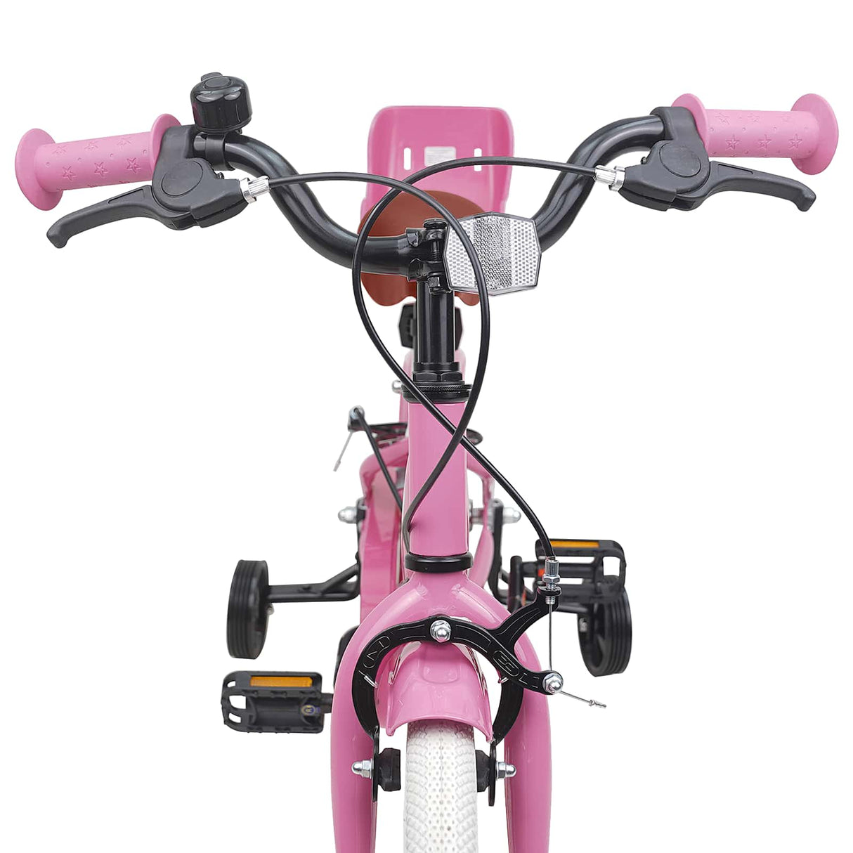 vidaXL Kinderfiets 12 Inch voor 2-4 jaar oud Licht Roze