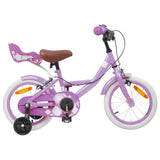 vidaXL Kinderfiets 12 Inch voor 2-4 jaar oud Licht Roze