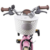 vidaXL Kids' Bike 12 Inch for 2-4 Years Old Light Pink