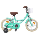 vidaXL Kids' Bike 12 Inch for 2-4 Years Old Light Pink