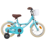 vidaXL Kids' Bike 12 Inch for 2-4 Years Old Light Pink