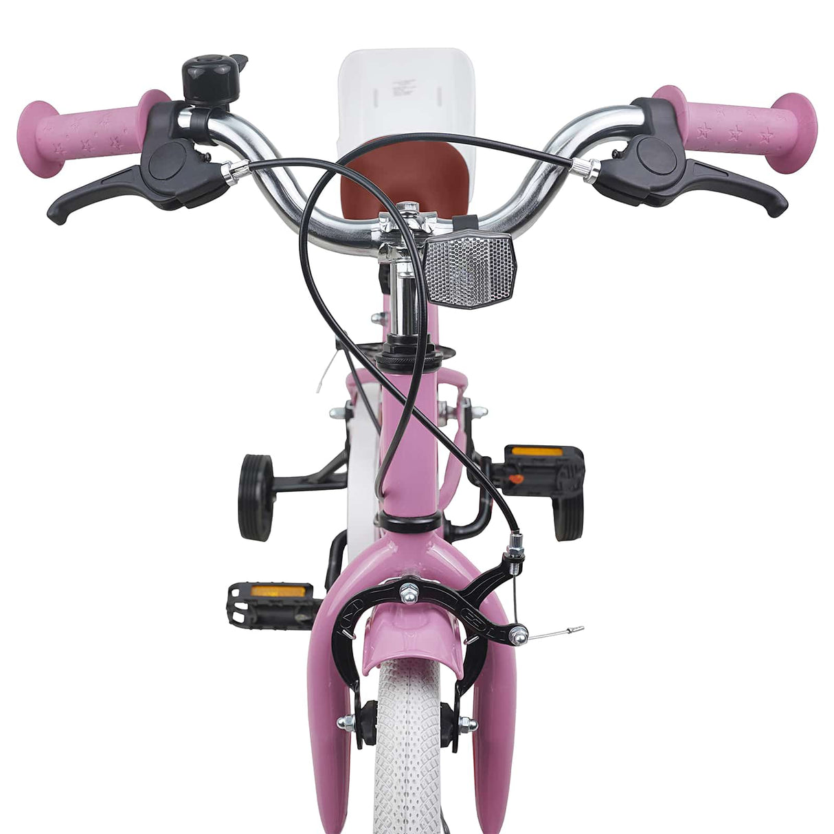 vidaXL Kinderfiets 12 Inch voor 2-4 jaar oud Licht Roze