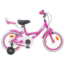 vidaXL Kinderfiets 12 Inch voor 2-4 jaar oud Licht Roze