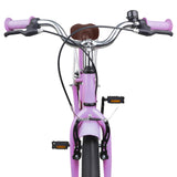 vidaXL Kids' Bike 18 Inch for 5-7 Years Old Purple