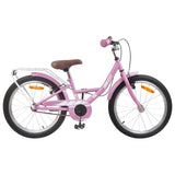 vidaXL Kids' Bike 18 Inch for 5-7 Years Old Purple