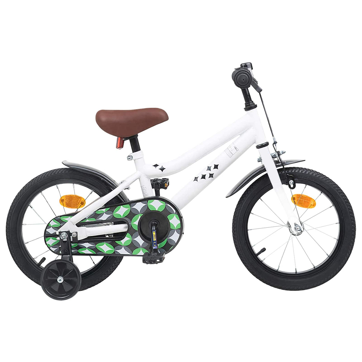 vidaXL Kinderfiets 12 Inch voor 2-4 jaar oud Zwart