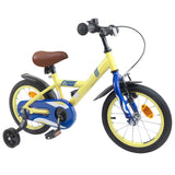 vidaXL Kinderfiets 12 Inch voor 2-4 jaar oud Geel