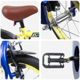 vidaXL Kinderfiets 12 Inch voor 2-4 jaar oud Geel