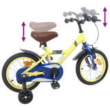 vidaXL Kinderfiets 12 Inch voor 2-4 jaar oud Geel