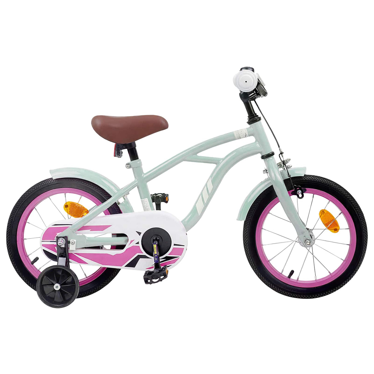 vidaXL Kinderfiets 12 Inch voor 2-4 jaar oud Lichtgroen