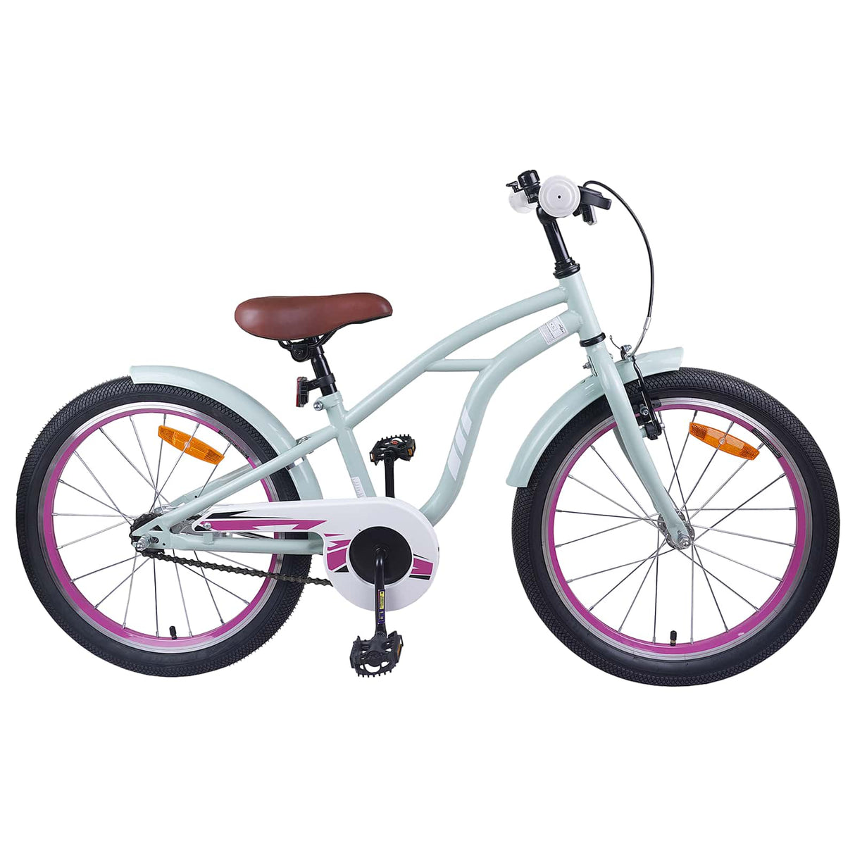vidaXL Kinderfiets 12 Inch voor 2-4 jaar oud Lichtgroen