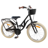 vidaXL Kids' Bike 20 Inch for 6-11 years old Black