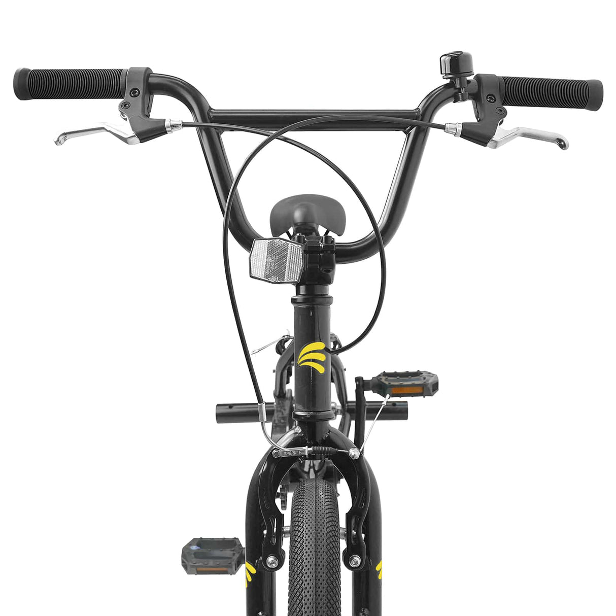 vidaXL BMX Bike 20 Inch for Children Aged 9+ Black