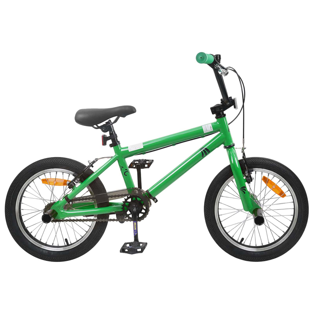 vidaXL BMX Bike 20 Inch for Children Aged 9+ Black