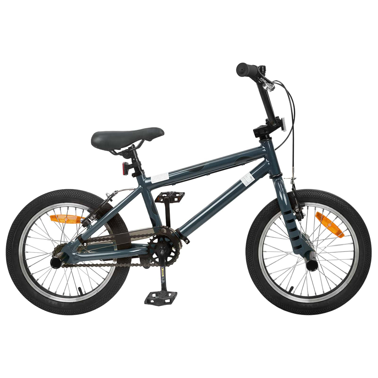 vidaXL BMX Bike 20 Inch for Children Aged 9+ Black