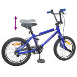 vidaXL BMX Fiets 16 Inch voor 5-8 jaar oud Donkerblauw