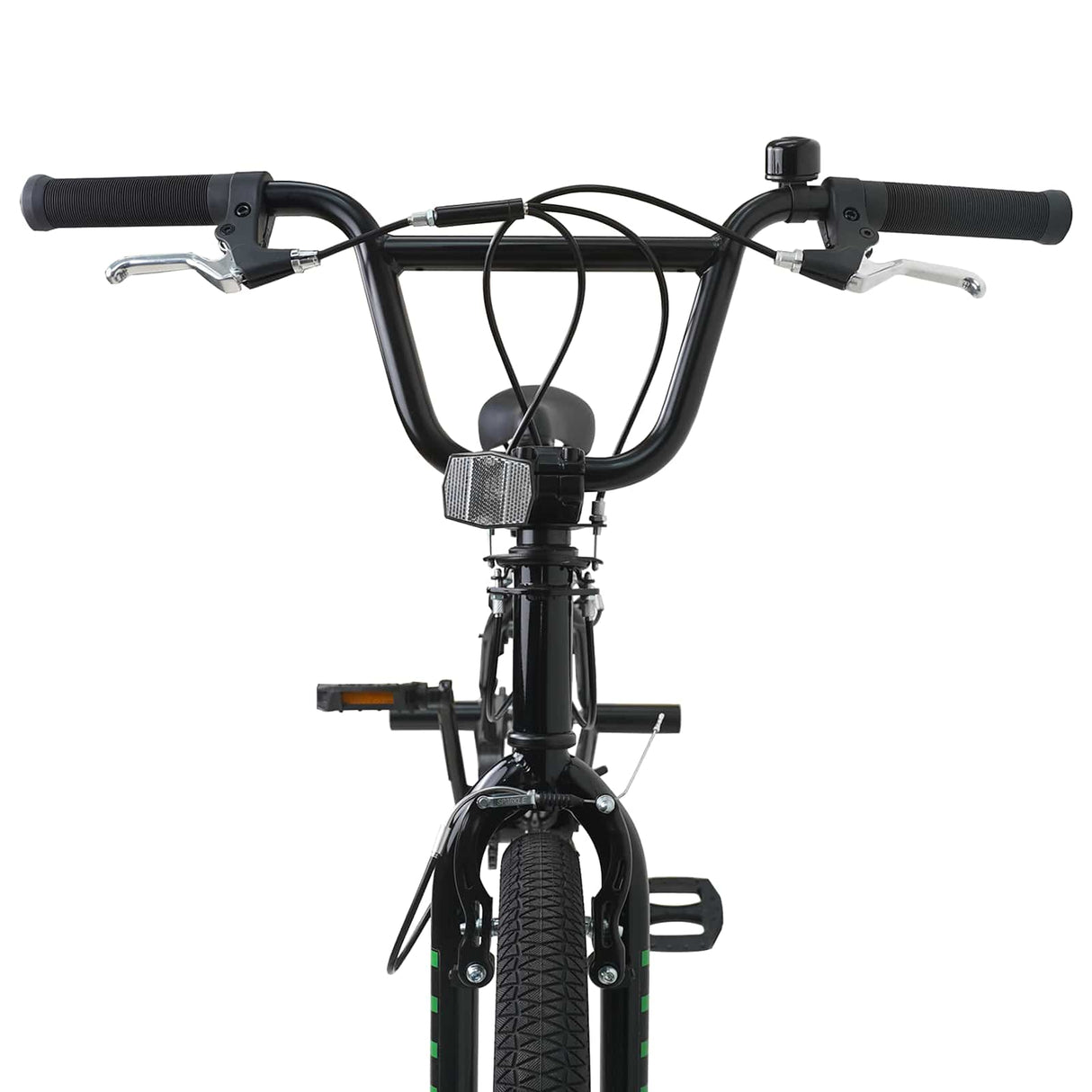 vidaXL BMX Fiets 20 Inch voor kinderen ouder dan 9 jaar Zwart