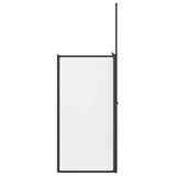 vidaXL Douchescherm Wit 120 x 70 x 137 cm Aluminium