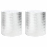 vidaXL Radiatorfolie Zilver 5 x 0,5 m Polyetheen