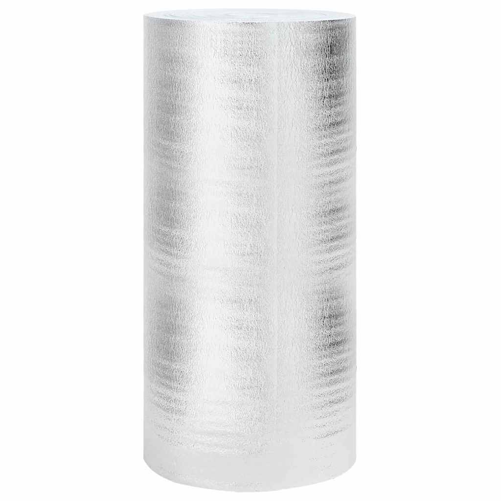 vidaXL Radiatorfolie Zilver 5 x 0,5 m Polyetheen