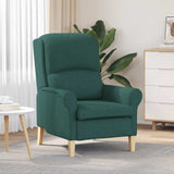 vidaXL Armchair Light Grey Fabric