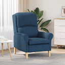 vidaXL Armchair Light Grey Fabric