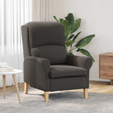 vidaXL Fauteuil Lichtgrijs Zachte Sherpa-stof