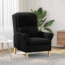 vidaXL Fauteuil Lichtgrijs Zachte Sherpa-stof