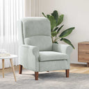 vidaXL Armchair Blue Velvet
