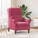 vidaXL Armchair Blue Velvet