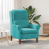 vidaXL Armchair Blue Velvet