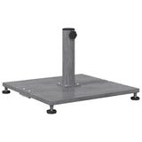 vidaXL Parasol Base Dark Grey Wooden Look 45 x 45 x 31 cm