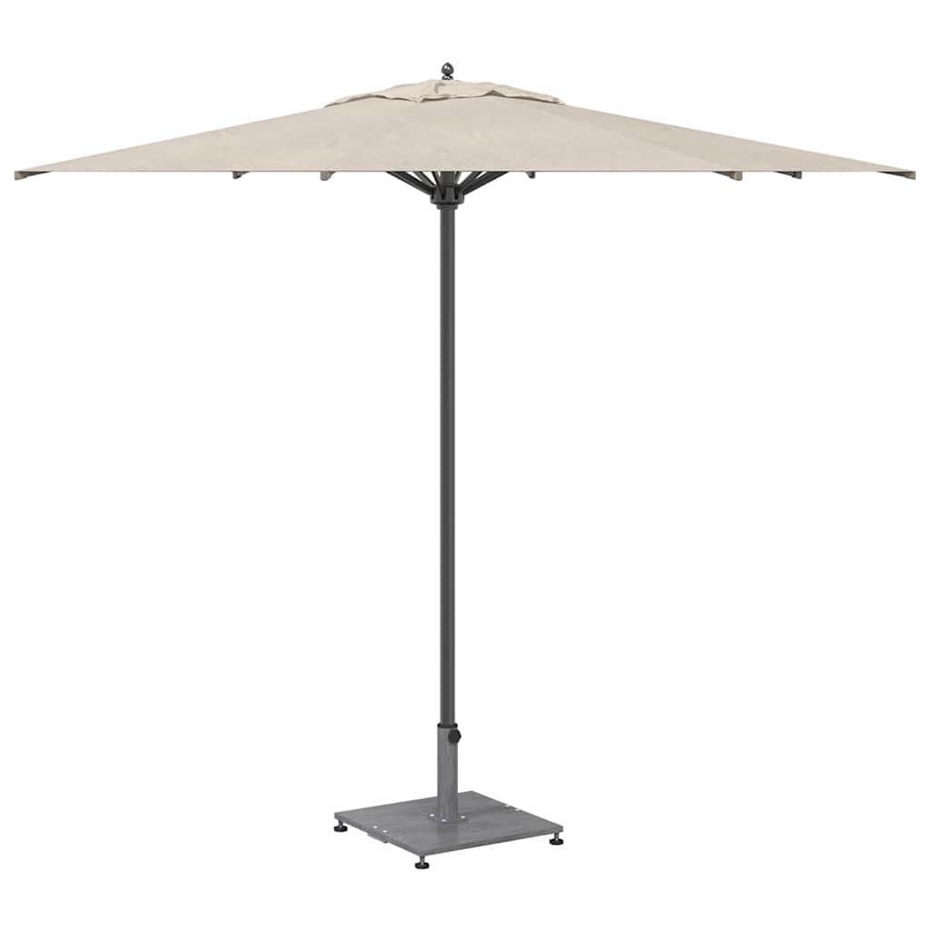 vidaXL Parasol Base Dark Grey Wooden Look 45 x 45 x 31 cm