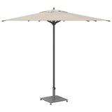 vidaXL Parasol Base Dark Grey Wooden Look 45 x 45 x 31 cm