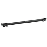 vidaXL Washing Machine Base 2 pcs Black 72 x 5 x 4.5 cm Stainless Steel