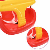 vidaXL Babyschommel 2 pcs Rood 36 x 43 x 42 cm Kunststof