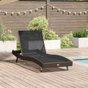 vidaXL Ligstoel 197 x 70 x 82 cm poly rattan