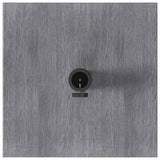 vidaXL Parasolvoet Donkergrijze Houtlook 45 x 45 x 31,5 cm