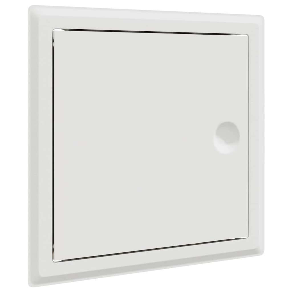 vidaXL Access Panel 2 pcs Wit 63 x 33 x 3 cm Staal